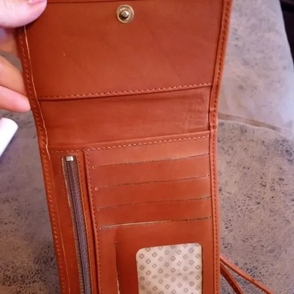 EM May Embroidered Handwoven Wool Leather Bag Multicolor Made In Turkey Kilim - Picture 7 of 11